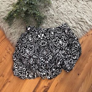 Cynthia Rowley Black & White Skirt